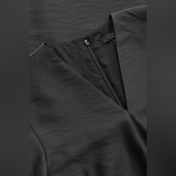 COS Black A-Line Mini Dress - Size 8 - Picture 6 of 11